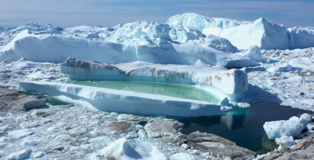 Greenland’s Melting Ice Reveals Ancient Viruses