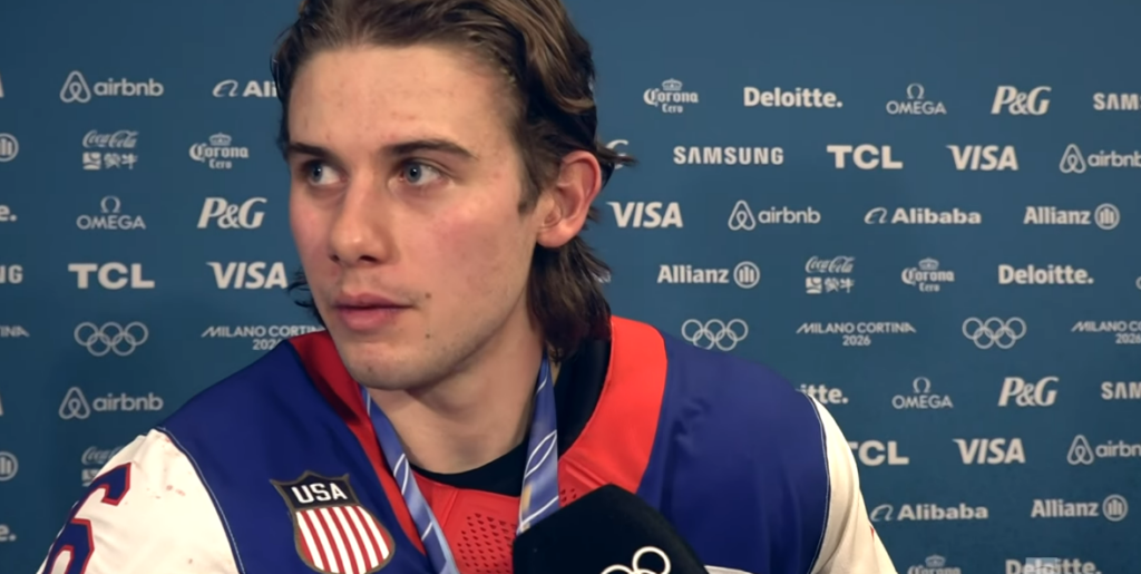 Jack Hughes’ Golden Goal Turns Him Into America’s New Hockey Hero